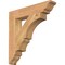 Ekena Millwork Balboa Traditional Smooth Bracket, Western Red Cedar, 3 1/2"W x 20"D x 20"H BKT04X20X20BOA01SWR - alternate 1